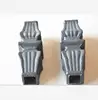 wholesale cast iron square collars and bushes for metal fence gates garden studs ornaments for railing main gate
