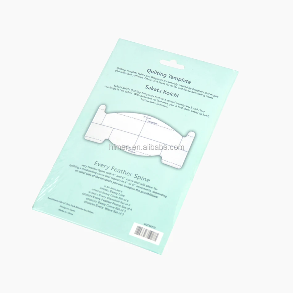 Feather Spine Ruler Set For Sewing Machine # Qtskfs1 - Buy Feather ...