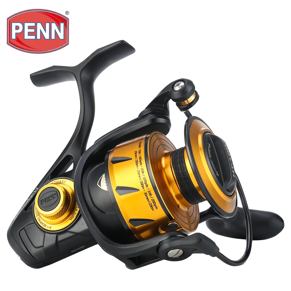 Original PENN SPINFISHER VI SSVI 3500 4500 5500 6500 7500 8500 9500 10500  Spinning Saltwater Fly Sea Fishing Reel| Alibaba.com