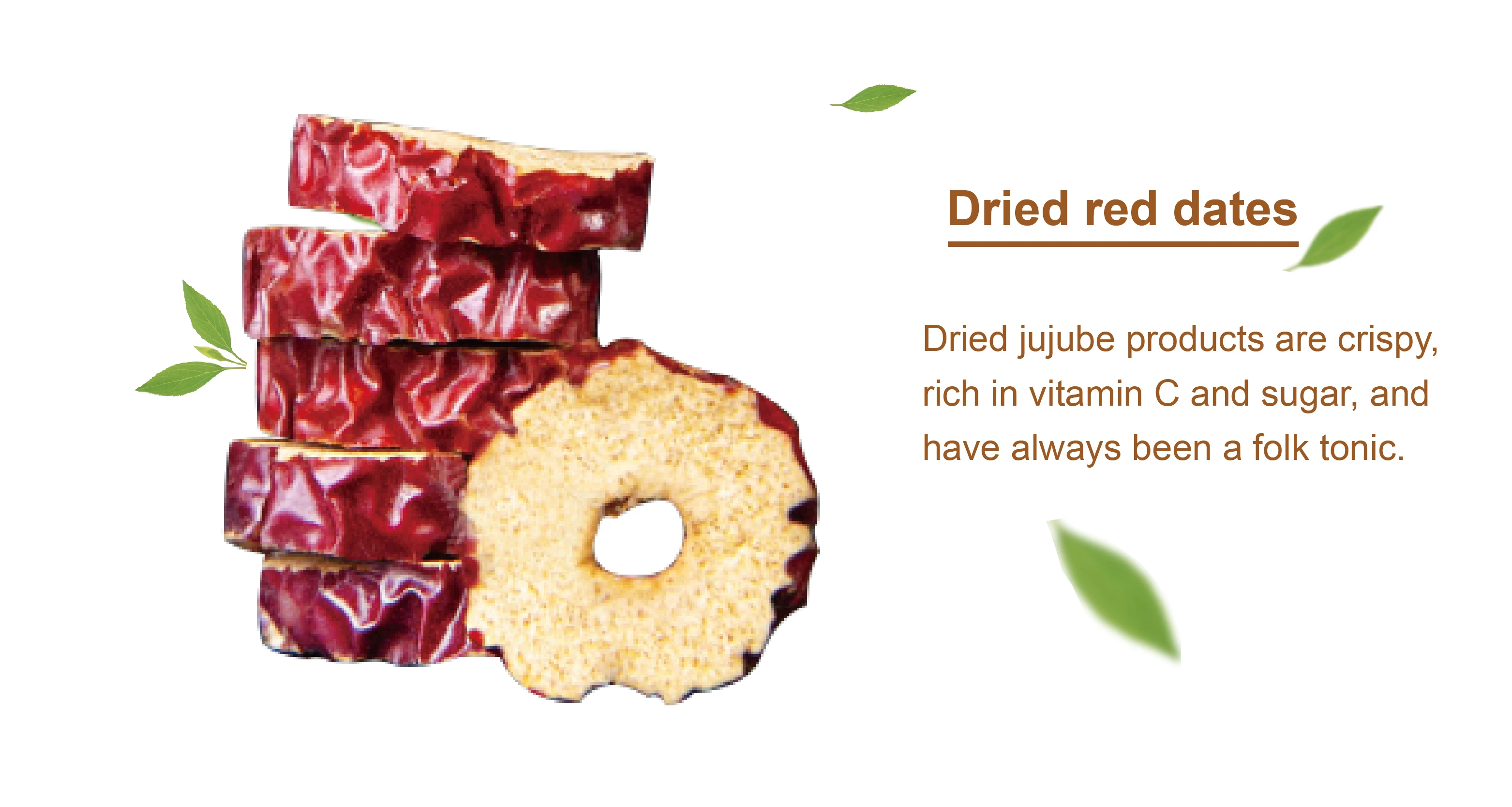 freeze dried jujube slice date chips snacks