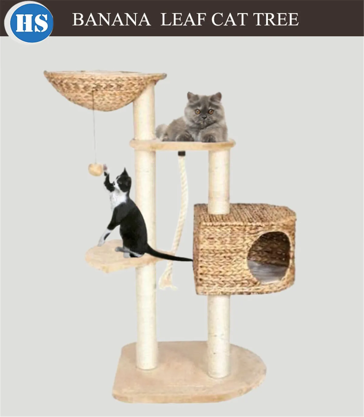 banana leaf cat tree