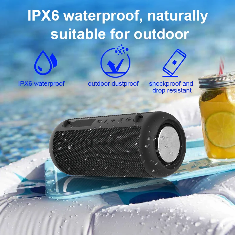 2020 Hot Sell 20W bluetooth speaker wireless bluetooth speaker IPX6 waterproof outdoor bluetooth speaker - ANKUX.COM