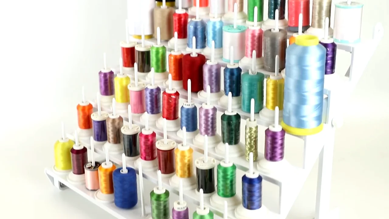 60 Spool Cone Thread Stand/rack Organizer For Sewing And Embroidery