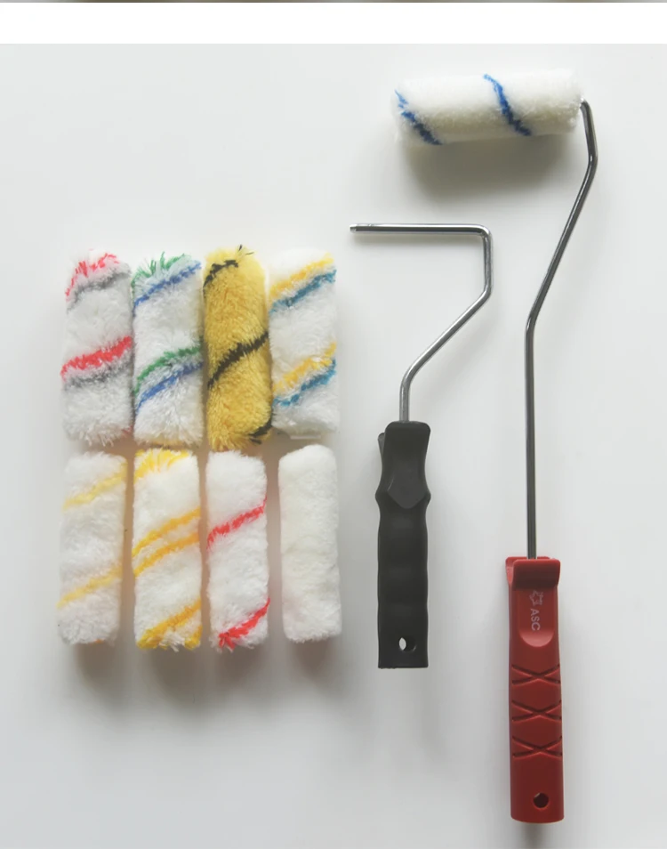 4 Inch Popular Type Mini Paint Roller Refill Cover For Interior Walls