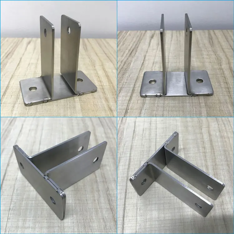 Professional Supplier Toilet Cubicle Partition 304 Stainless Steel Bracket