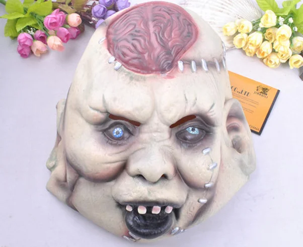 热卖乳胶滑稽老头面具派对万圣节服装化装成人道具