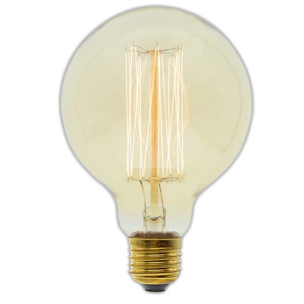 Classic Retro edison globe  bulb lamp G80 G95 G125 for decor restaurant or hotel