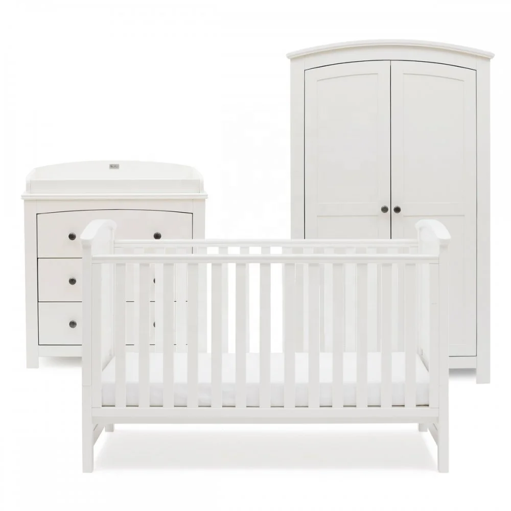 Baby Furniture,Baby Cots Solid Wood European Italian Style Baby Bedroom