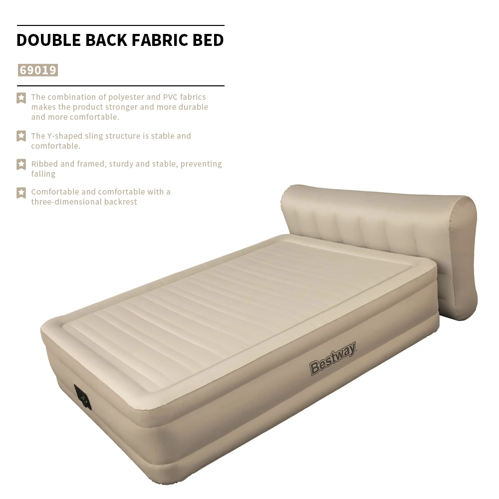 framed inflatable air bed