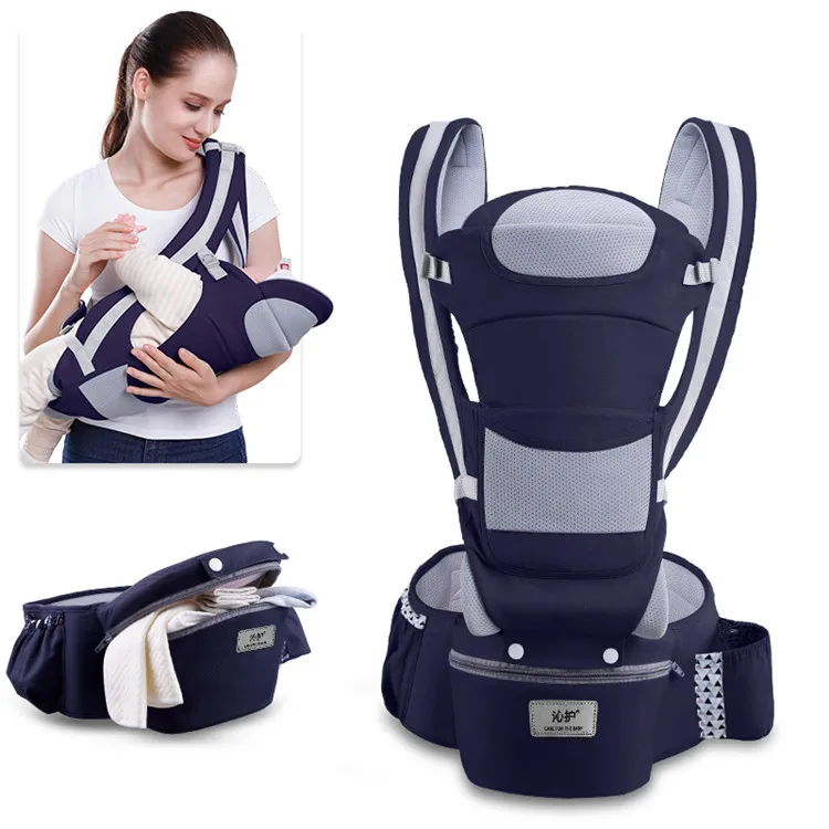 baby carrier with lumbar support