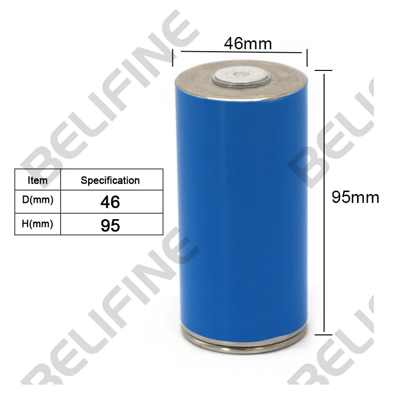 46950 3.7V 32Ah Lithium Battery Cell - Durable Cylindrical Li-Ion