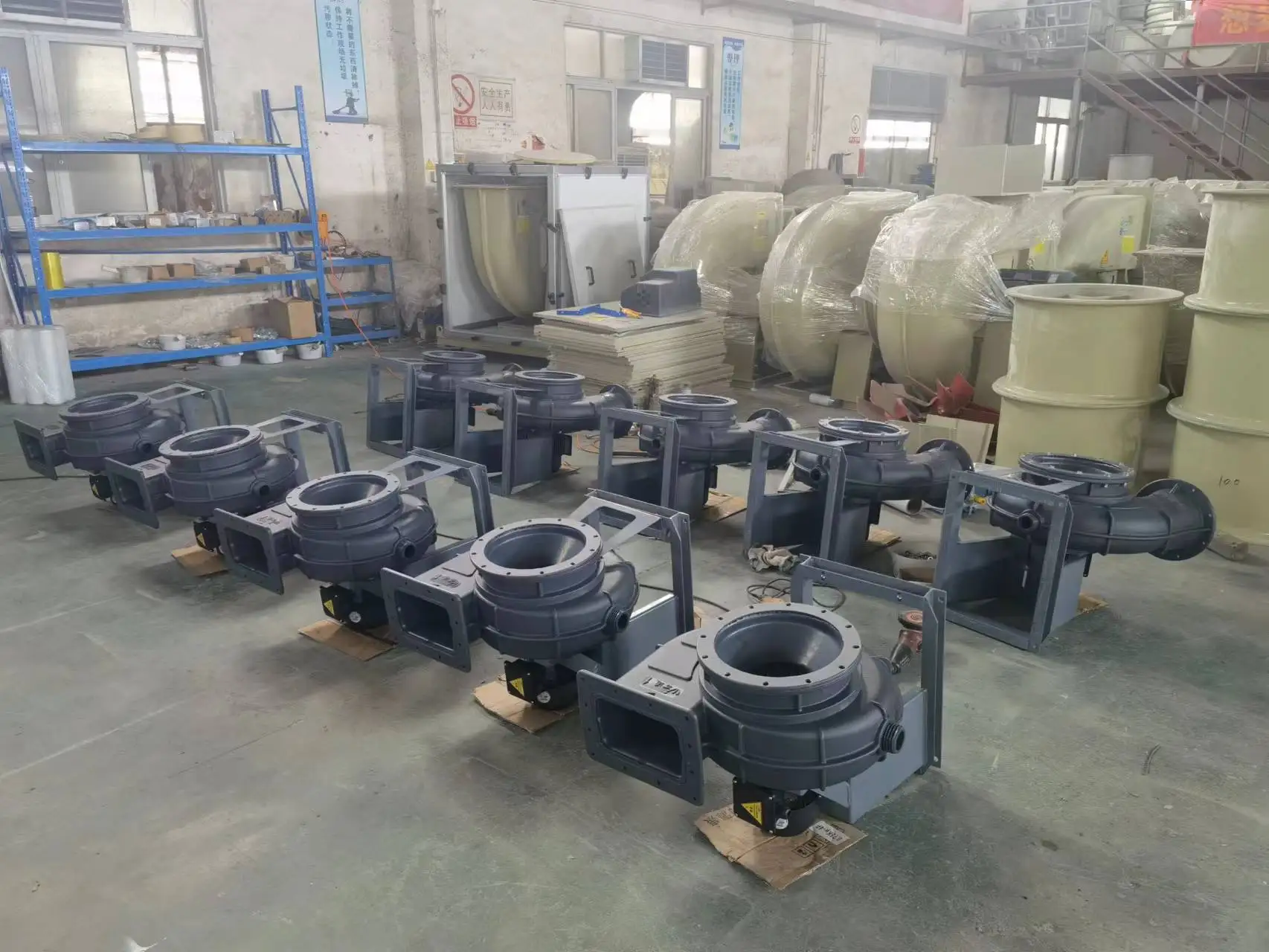 Frp Centrifugal Suction Blower, 4-72, 310VDC, Plastic - detail 4