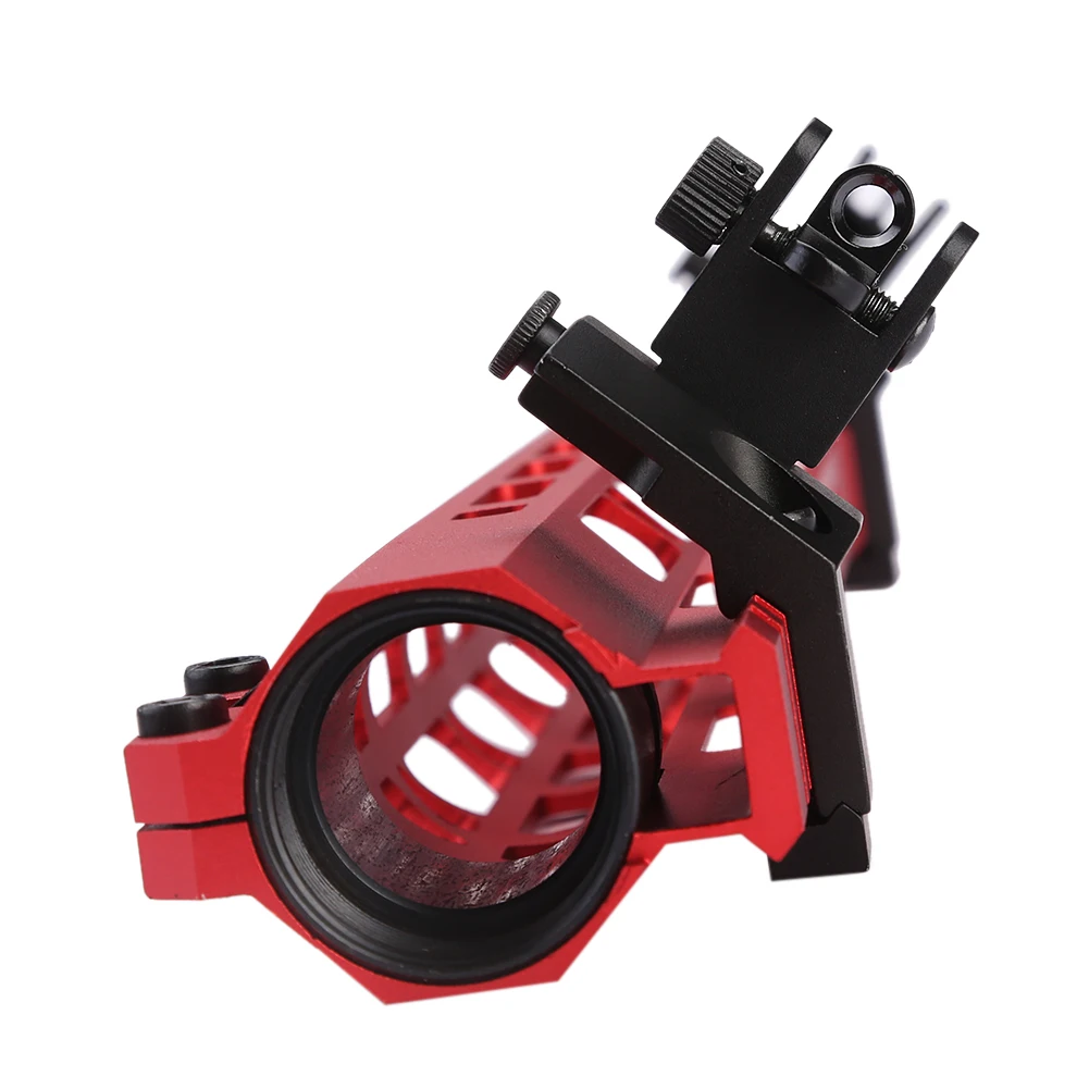45度折叠向上翻转瞄准具战术铁瞄准具20毫米导轨气枪ar15/m4/ar狩猎侧