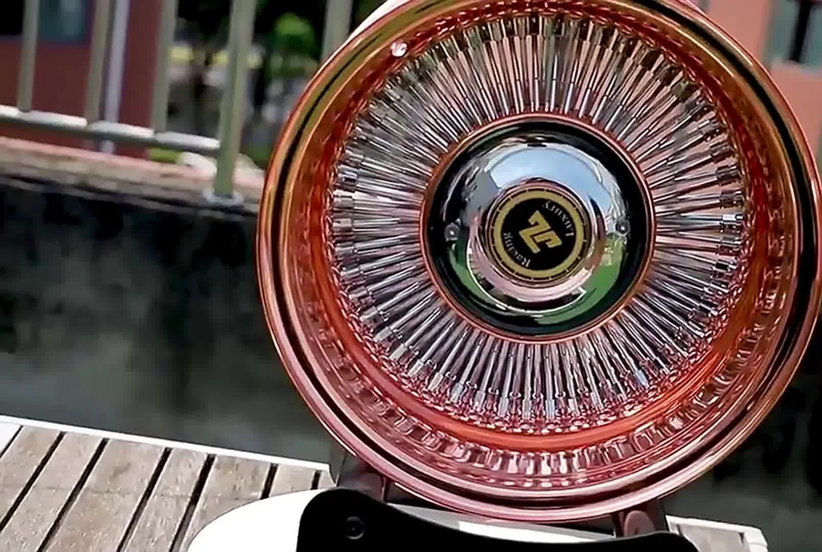 JZ Custom Wholesale 13 14 16 20 22 24 26 Inch 7j Rose Gold Steel