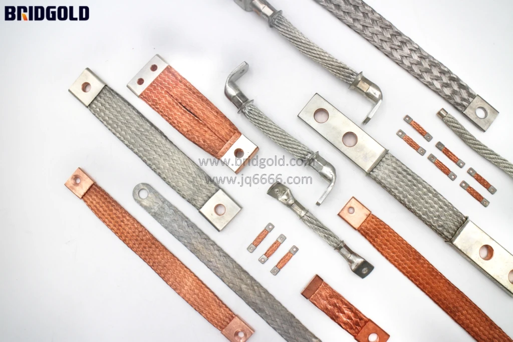 35sqmm Flexible Copper Grounding Straps Copper Flexible Jumpers