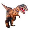 Factory Wholesale Cheap Price Adult Size 2M Tall Inflatable T-Rex Dinosaur Costume Suits