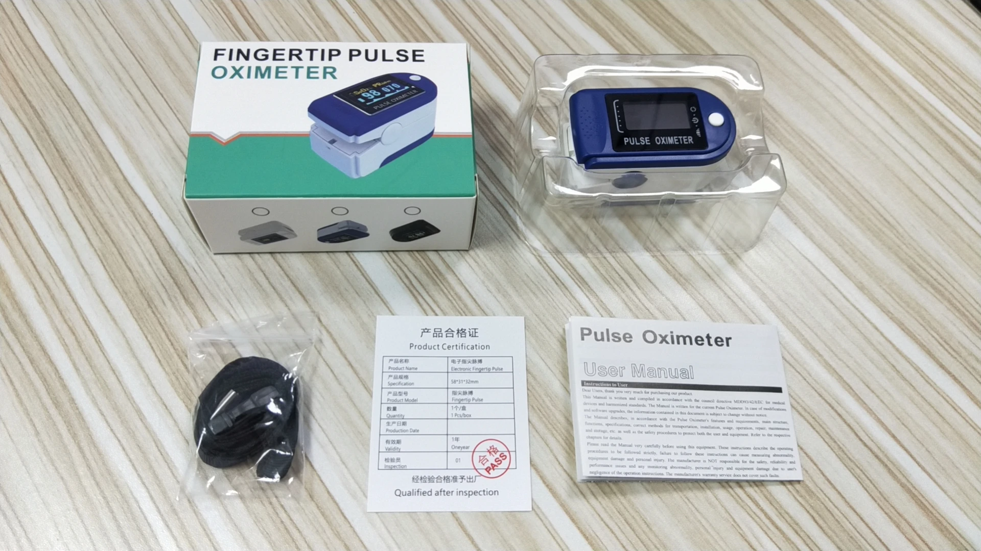 Oled Digital Screen Fingertip Pulse Oximet Blood Oxygen Meter Measurements And Pulse Pulse oxymetry