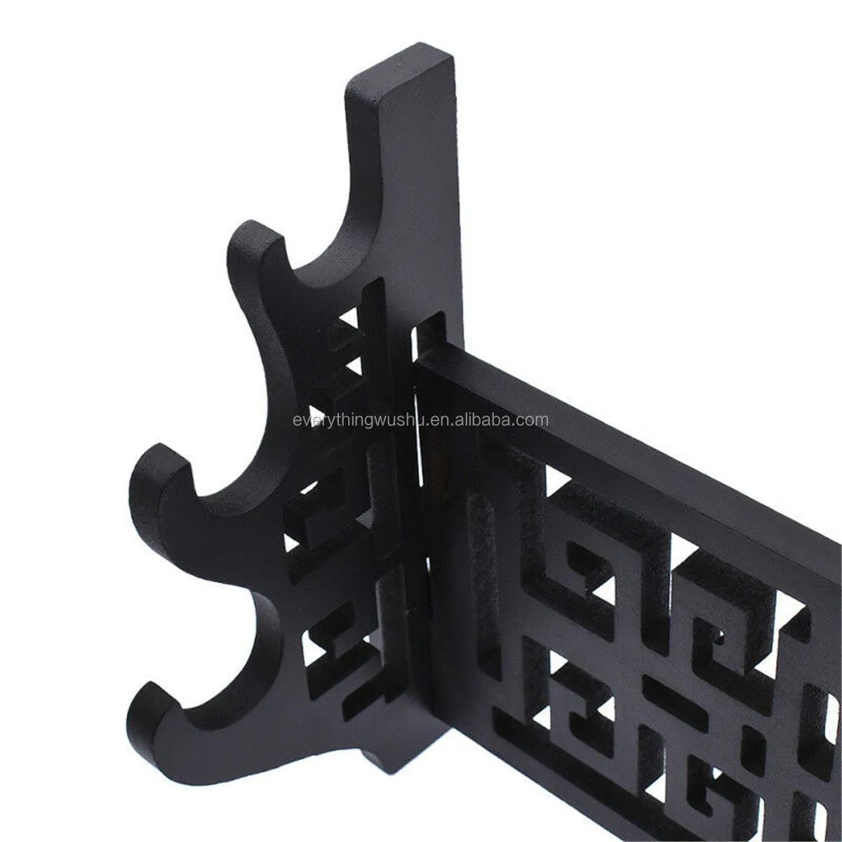 Wall Mounted 3 Layers Samurai Katana Sword Holders Wushu Kungfu Martial Arts Rack