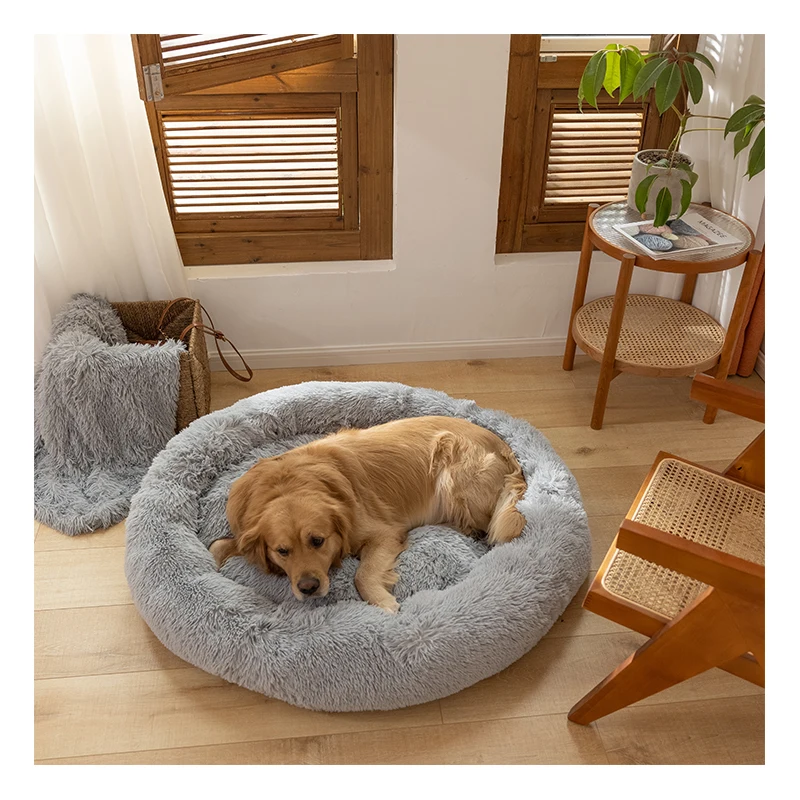 

new design dog calming bed comfort donut bed cushion for dog cat
