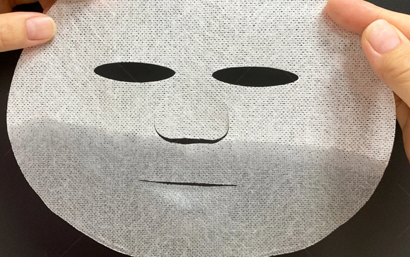 2020日本新材料42gsm铜氨纤维面膜美容美发spa