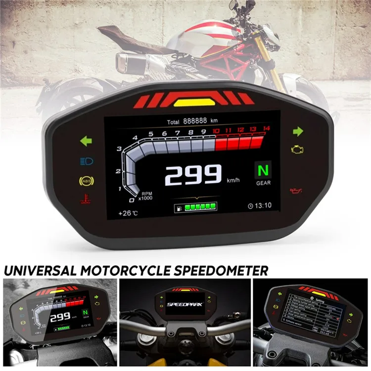 speedometer digital universal motor