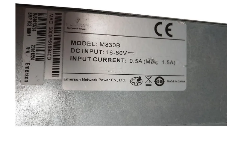 Emerson/ Vertiv M830b Communication Power Monitoring Module