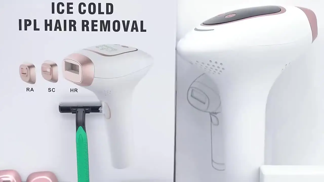 IPL Hair Removal Device - Permanent Freezing Point Home Epilator