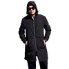 Fat man increase men's spring long plus fat windbreaker code autumn section Korean version of the trend of fat polyester