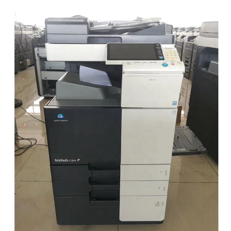 Refurbished Copier Konica Minolta Bizhub C364 C364e C284 C284e C224 Print Scan Copy Fax All In One Photocopiers Machines Buy Used Konica Minolta Bizhub C364 C364e C284 C284e C224 Copier Photocopy Machine