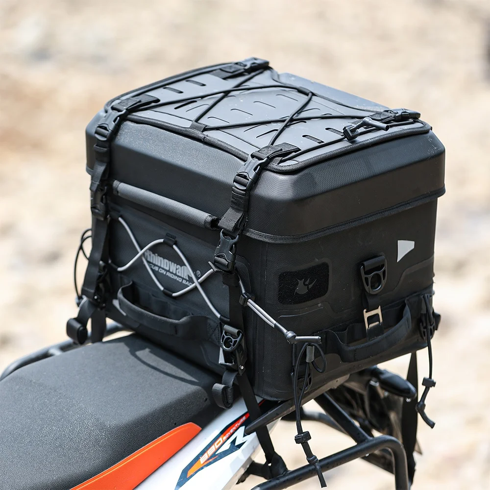 Rhinowalk 36L Tactical Tail Bag - Ultimate Motorcycle Luggage