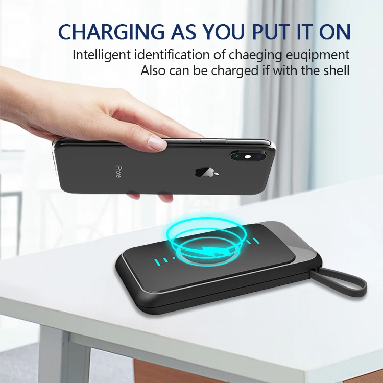 Dual Wireless Charger 2020 New Multifunctional Power Bank Factory Wholesale Iphone Dual Wireless Charger - ANKUX.COM