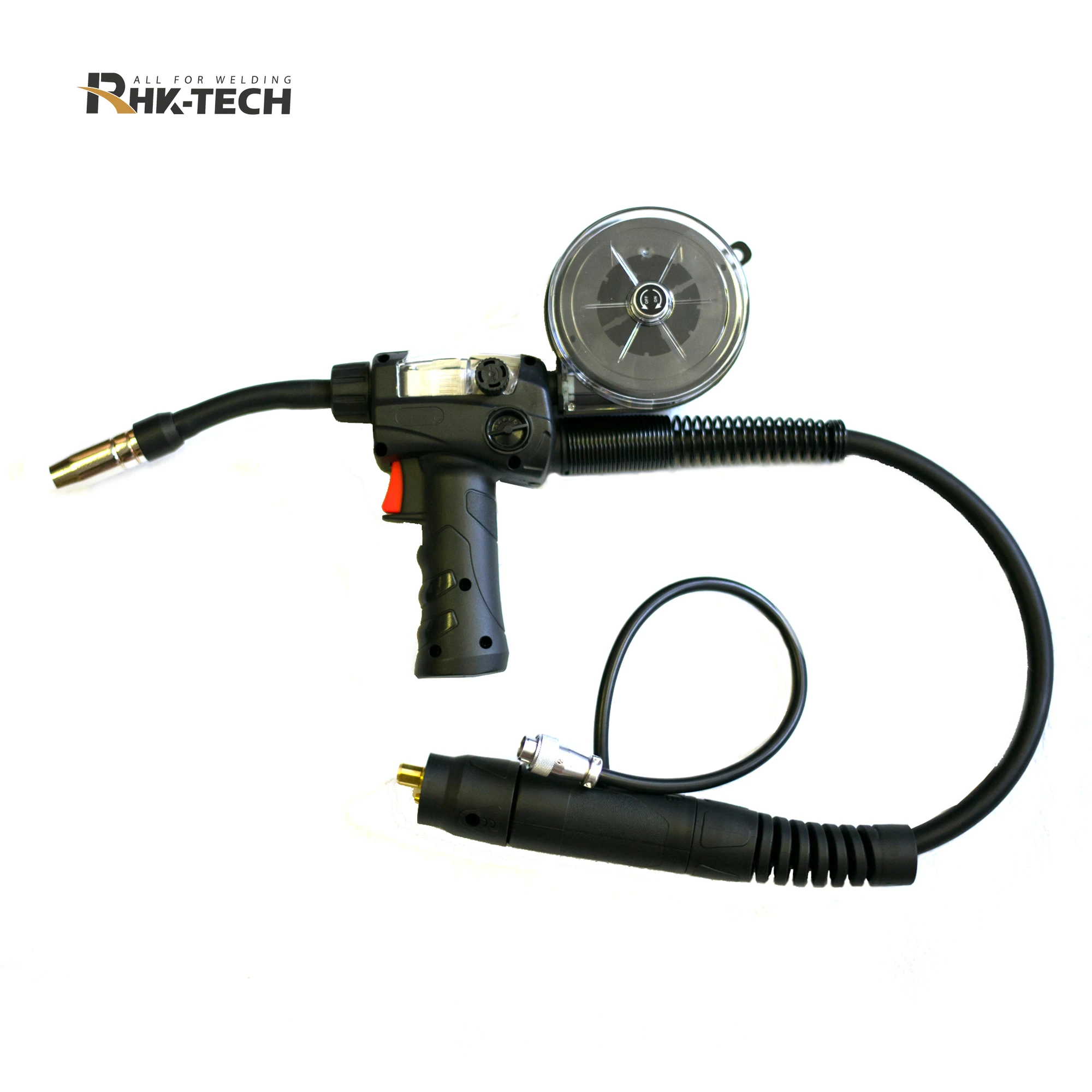 High Quality Adjustable Swanneck LB250 Mig Mag Co2 Gas Cooled Spool Welding Torch Gun With Good Price CE Certificate