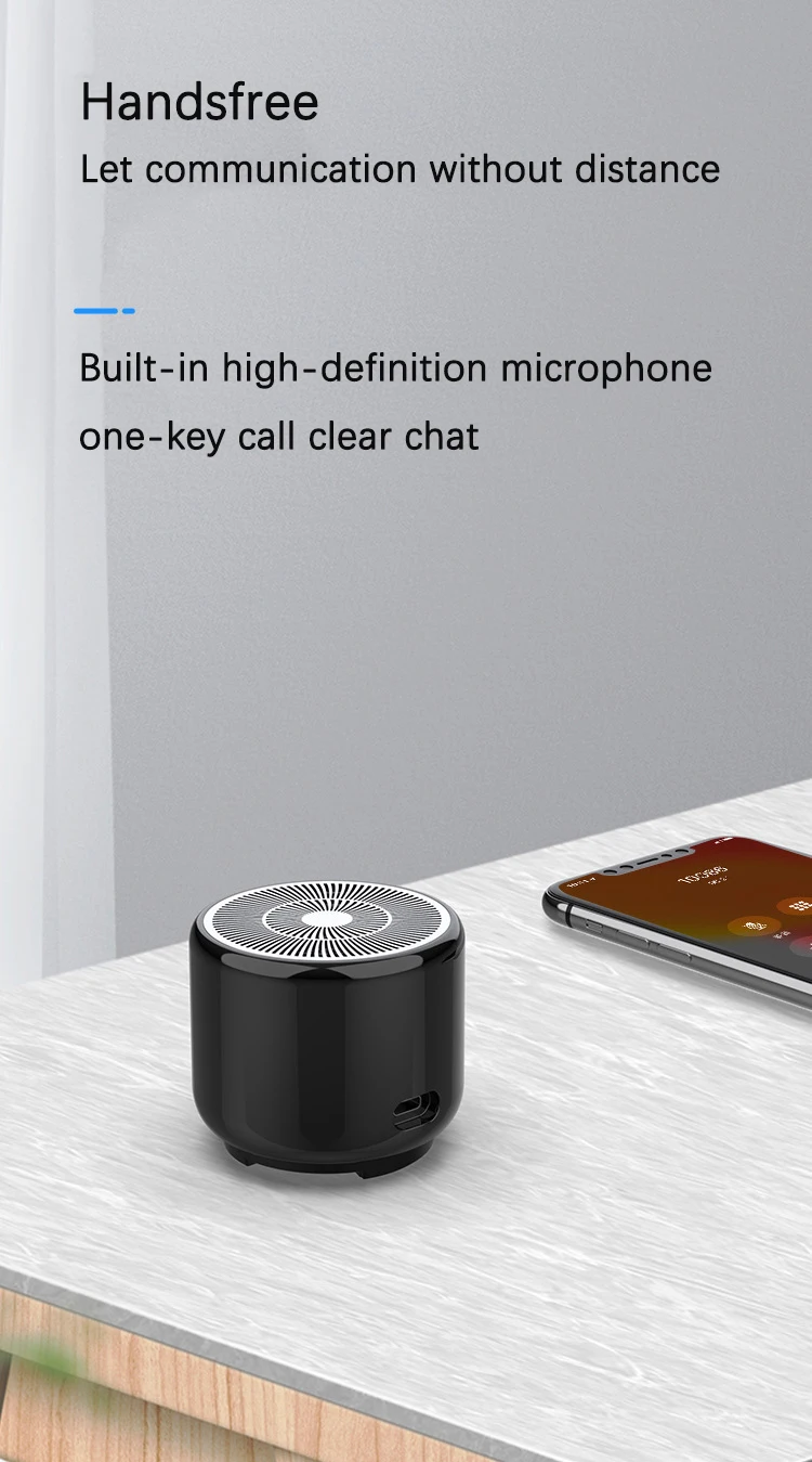 HIFI Stereo Bluetooth Wireless Speaker Home Loud Handfree Music Speaker for Phone - ANKUX.COM