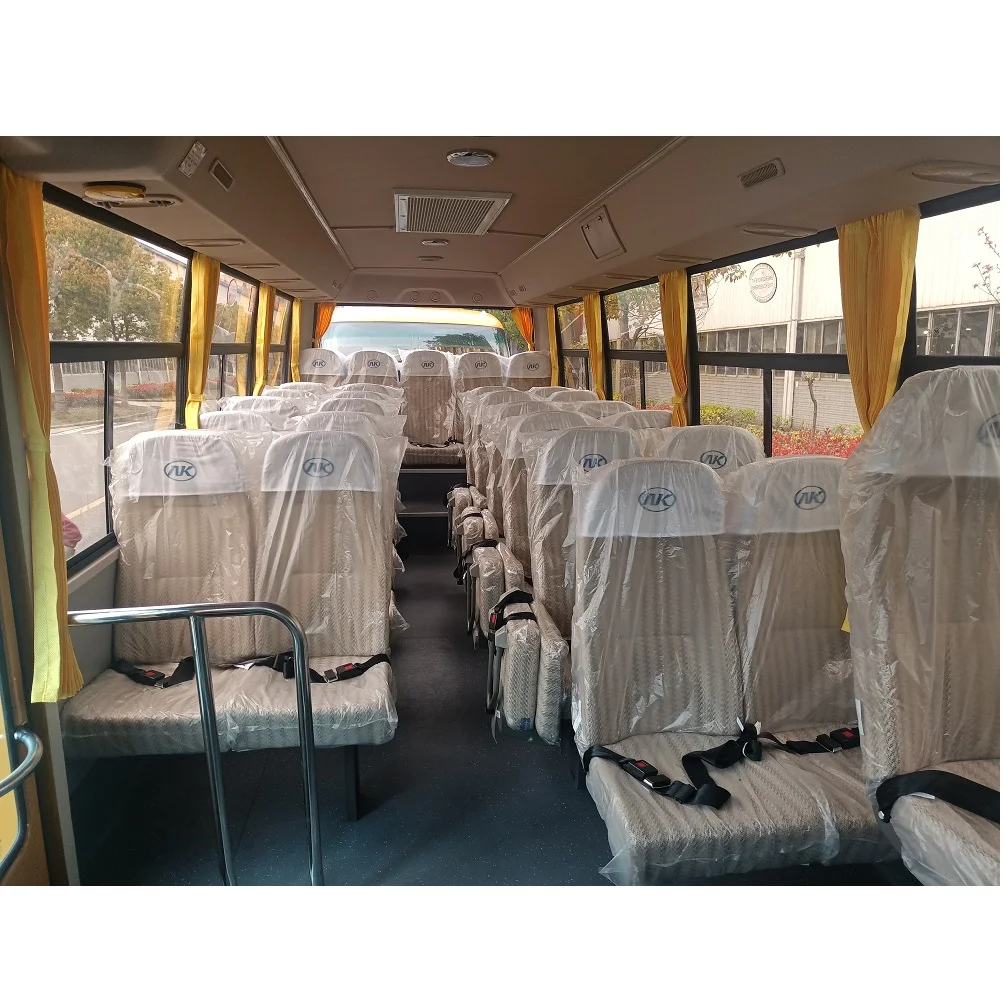 22+1 Seats Mini Bus Diesel Engine High Quality Minibus VIP coach Inner ...