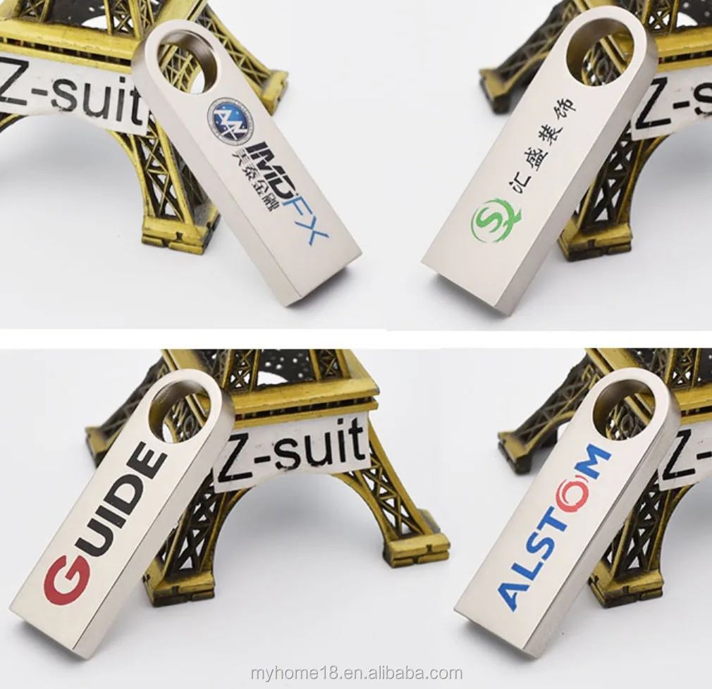 Cheap Custom Logo Metal 2.0 3.0 USB Flash Drives 8GB 16GB 32GB 64GB 128GB Micro USB Stick for Gift - ANKUX.COM