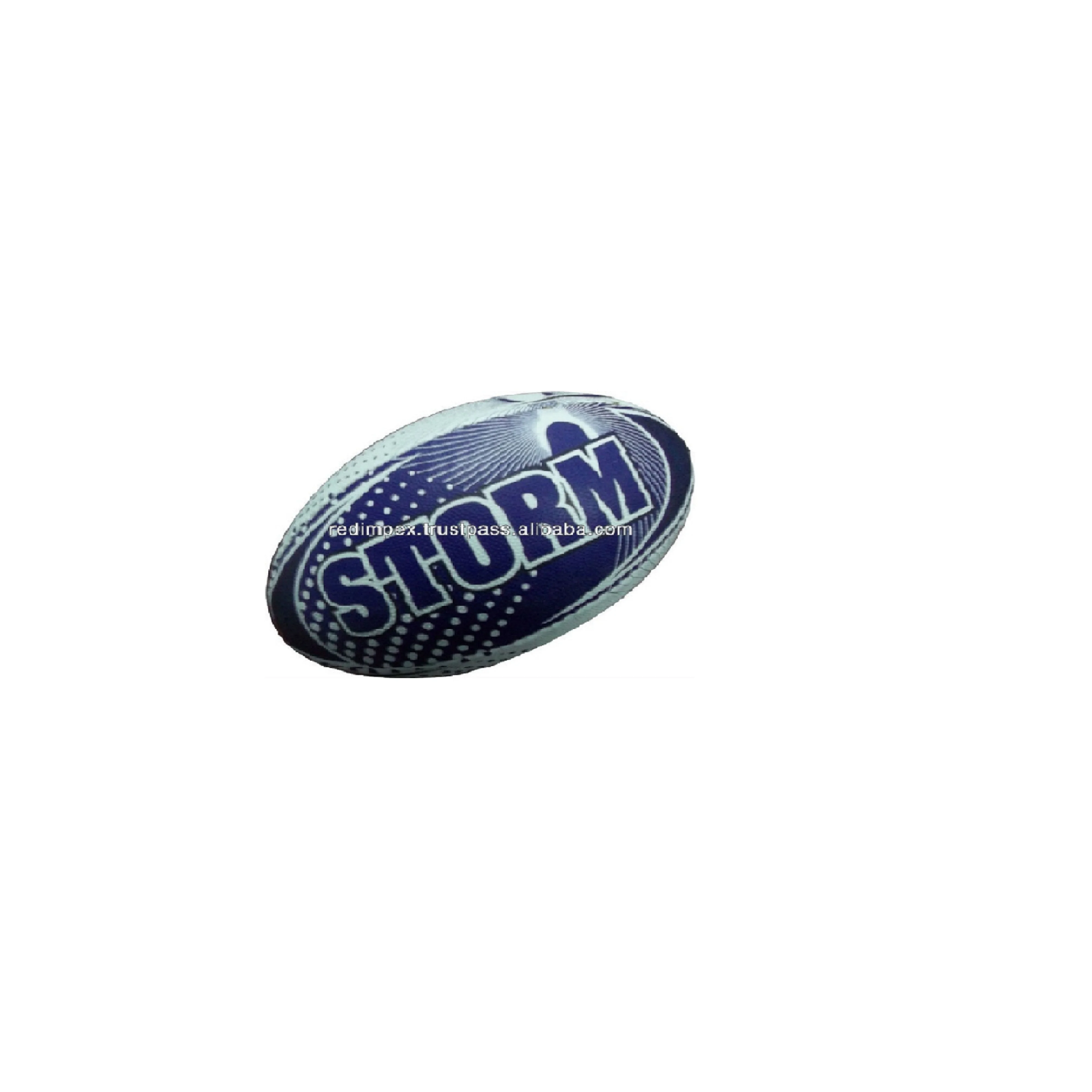 Customization Mini Rugby Ball 5 Size Rubber Ball Blue Color Handmade Rugby Ball Buy Sports