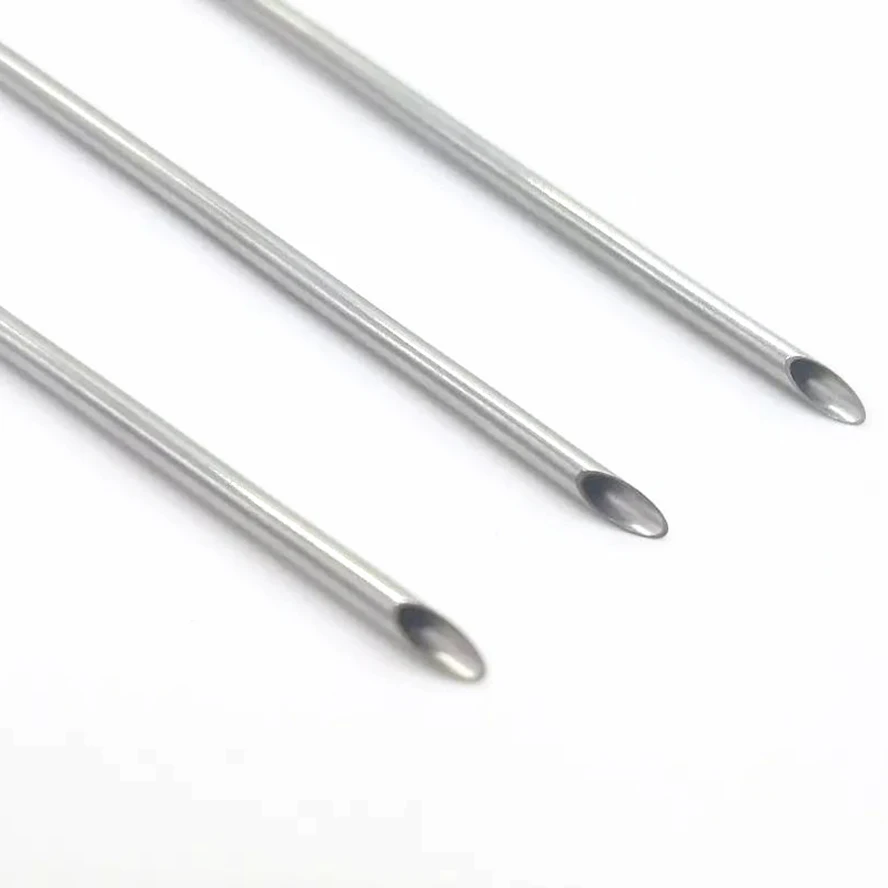 Oem Medical Stainless Steel Veress Needle Cannula Tube And Blunt Needle ...