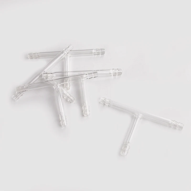 product high quality hot sale t glass connecting tube high borosilicate glass laboratory physical chemistry applicable-93