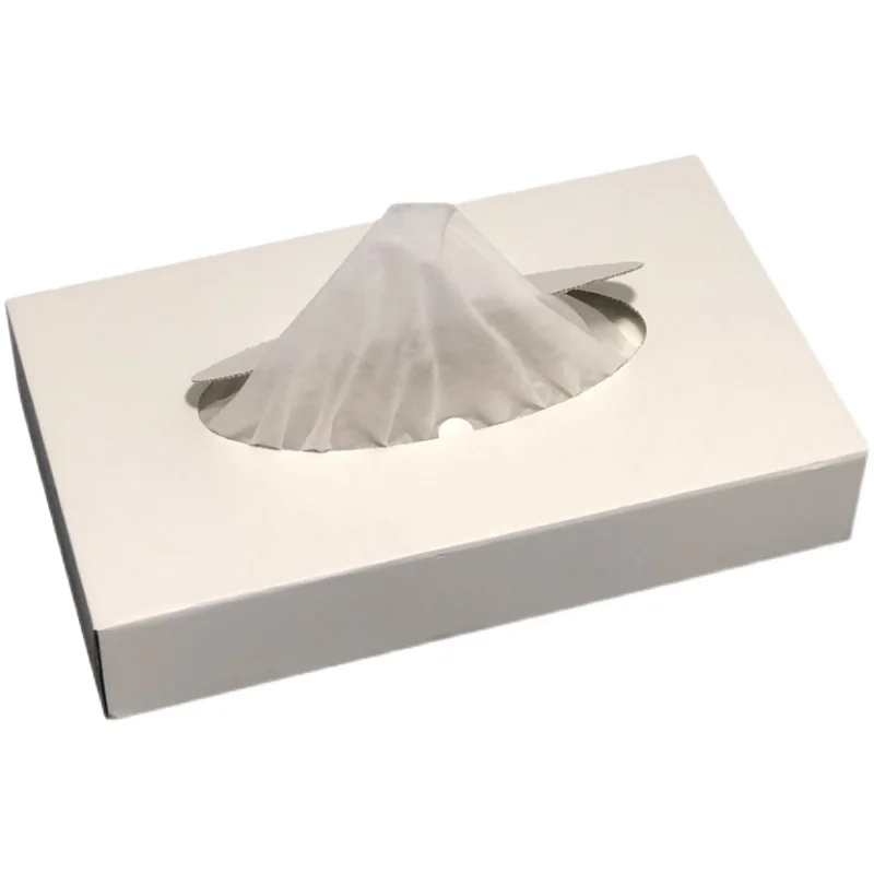 Nonwoven Disposable Makeup Protector Clothing Garment Stain Guard Hood