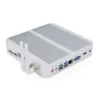 intel core i3/i5/i7 fanless design barebones system desktop linux win10 mini pc