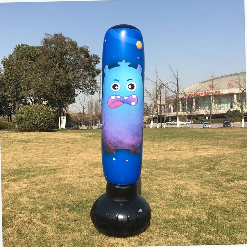 2023 Inflatable Bop Bag Punching Boxing Free Standing Toys Funny Party