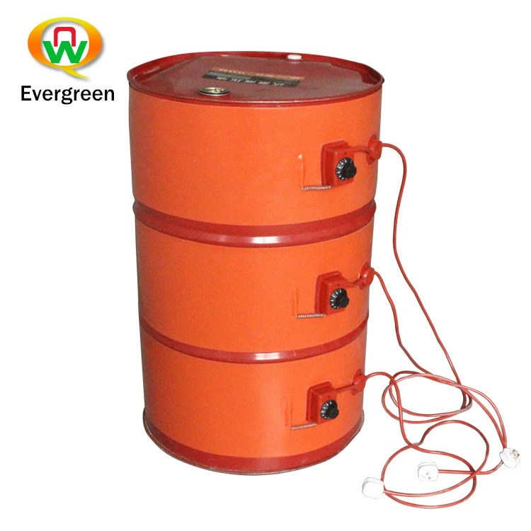 
silicone rubber oil bucket heater drum heater 