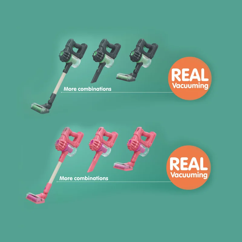 Role Play Electric Combing Chores Game Vacuum Cleaner Kid Cleaning Tool