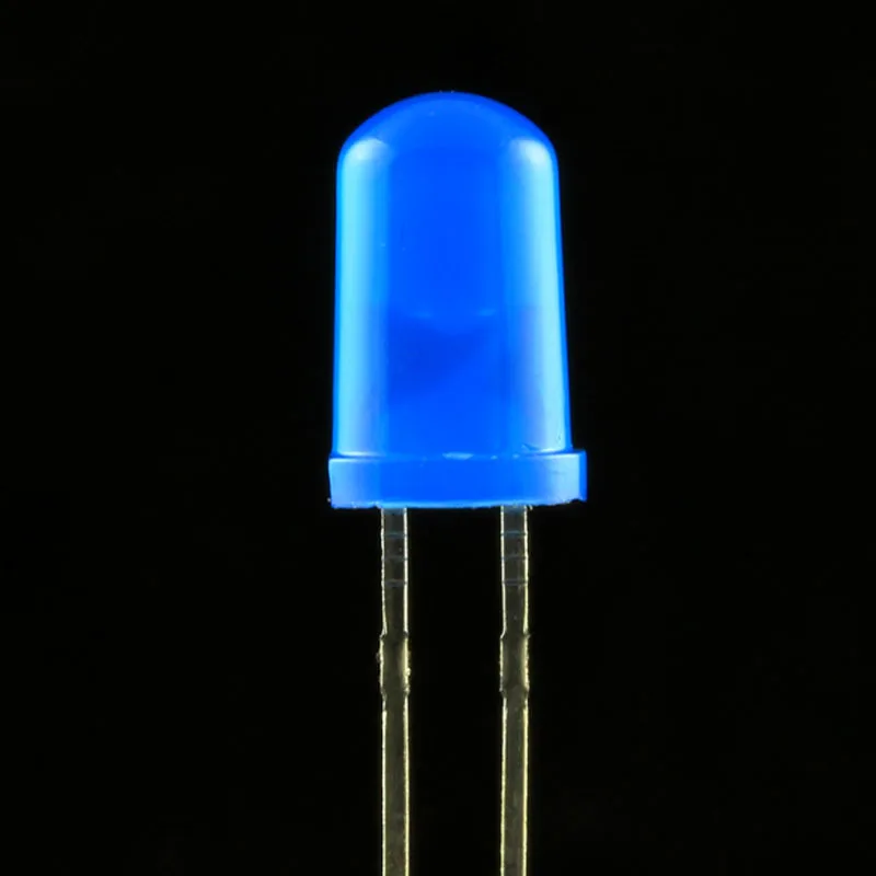 460-470nm super bright high voltage 12v Led Blue with diffused lens