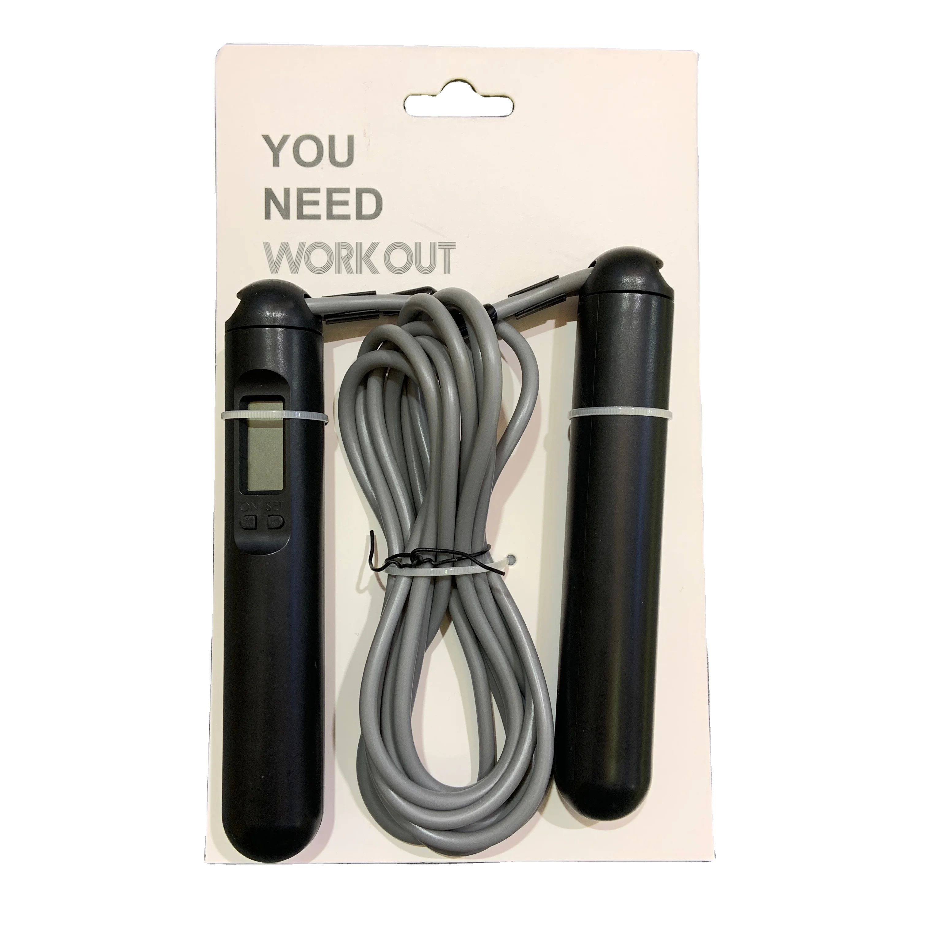 Smart Jump Rope With LED Display And Jump Counter Weighted Cordless Design For Home Gym And Hiit Adjustable Steel Wire For Fitness Tracks Jumps Calories And Time For Men Women And P 116887130