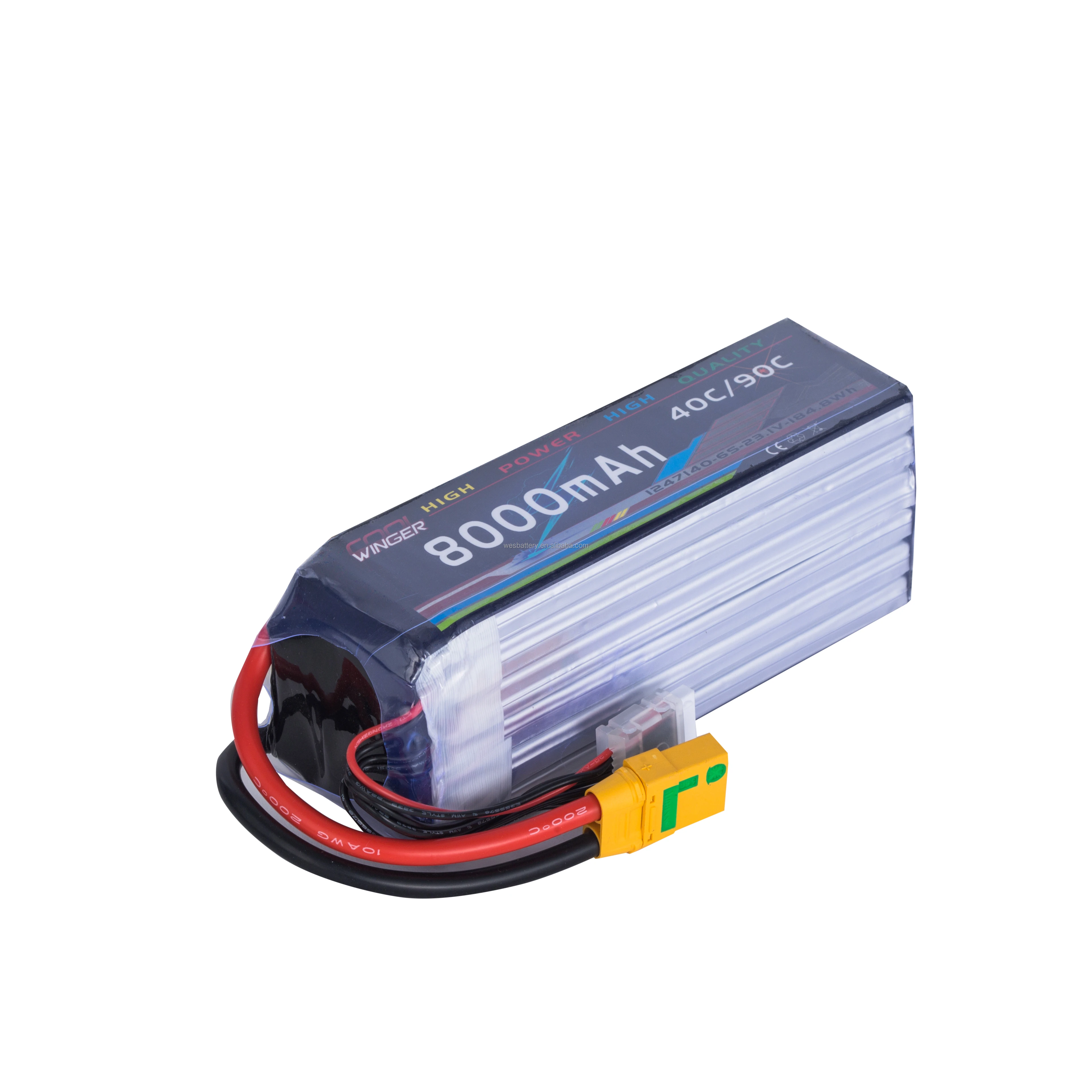 6s 8000mah lipo