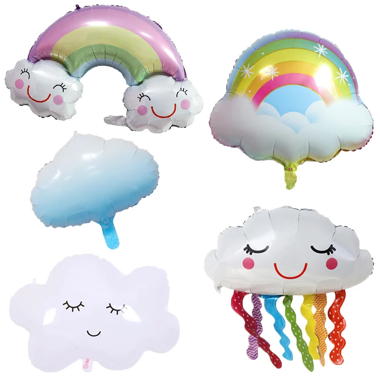 New Arrival Custom Weather Balloon Rainbow Foil Birthday Balloons - Buy ...