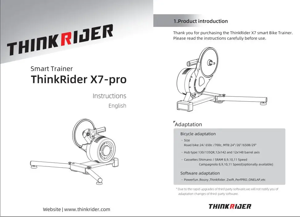 thinkrider smart trainer