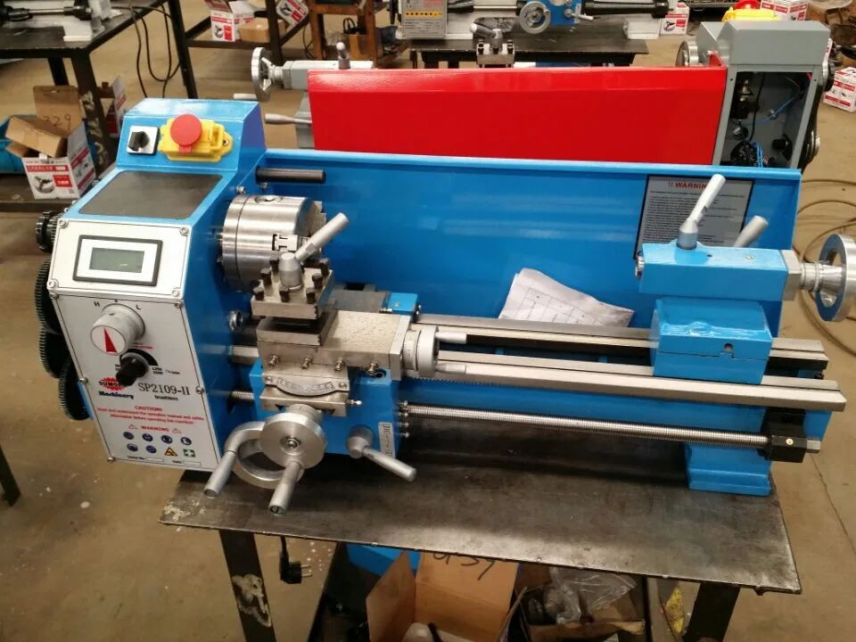 SP2109-II SUMORE Cheap Variable Speed Bench Lathe Made in China Manual Lathe Price Torno-para-metal