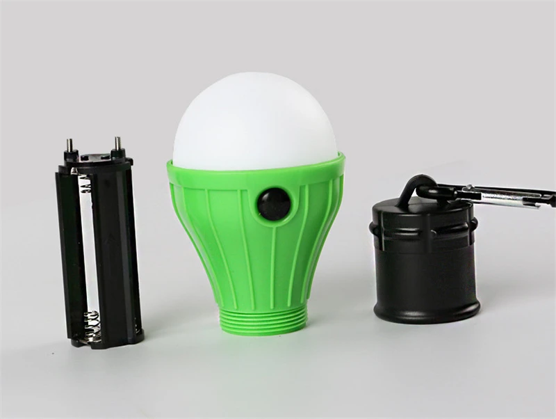 Mini Portable Lighting Lantern Tent Light LED Bulb Emergency Lamp Waterproof Hanging Hook Flashlight Camping Light 4pcs/lot